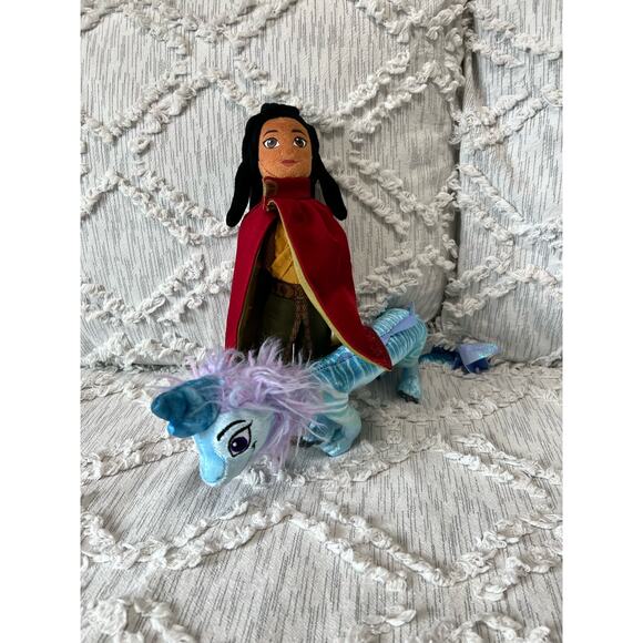 Disney's Raya and the Last Dragon Stuffed Characters Plush Lot - Picture 1 of 10